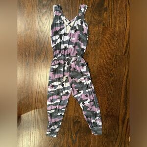 Pixielane camo girls jumpsuit romper size 4